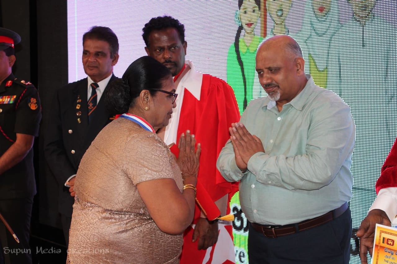 The awards ceremony held at the Ratmalana KDU premises in celebration of the 31st anniversary of the All Nations Unity Organization Image 3