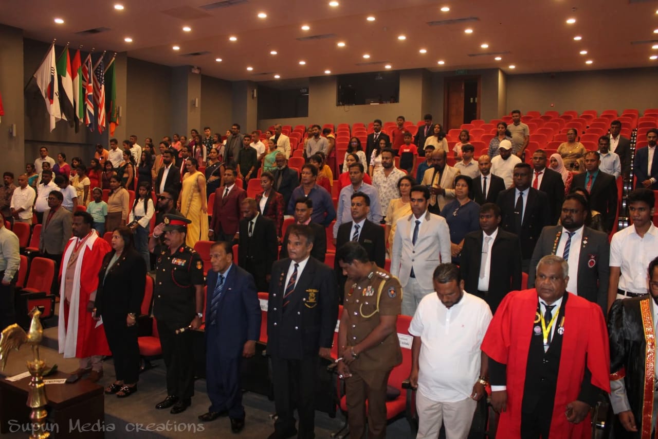 The awards ceremony held at the Ratmalana KDU premises in celebration of the 31st anniversary of the All Nations Unity Organization Image 6
